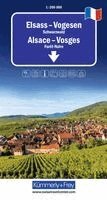 Kümmerly+Frey Regional-Strassenkarte Elsass, Vogesen 1:200.000, Övrigt