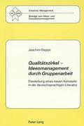 Qualitaetszirkel - Ideenmanagement Durch Gruppenarbeit
