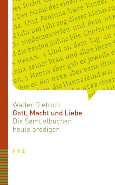 Walter Dietrich - Gott, Macht und Liebe, E-bok