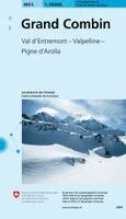 Bundesamt für Landestopografie swisstopo - 493S Grand Combin Schneesportkarte, Övrigt