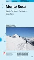 494S Monte Rosa Schneesportkarte