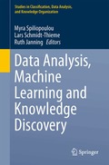Data Analysis, Machine Learning and Knowledge Discovery