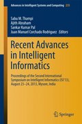 Recent Advances in Intelligent Informatics