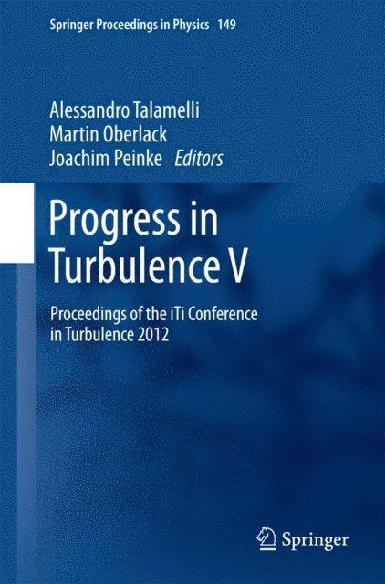 Joachim Peinke, Martin Oberlack, Alessandro Talamelli - Progress in Turbulence V, E-bok