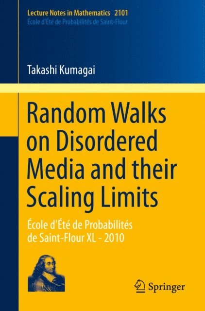 Takashi Kumagai - Random Walks on Disordered Media and their Scaling Limits, E-bok