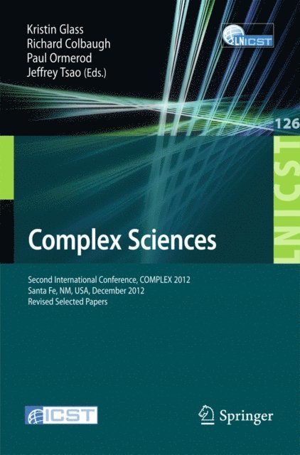 Jeffrey Tsao, Paul Ormerod, Richard Colbaugh, Kristin Glass - Complex Sciences, E-bok