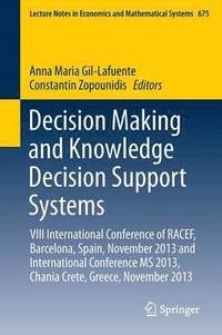 Decision Making and Knowledge Decision Support Systems