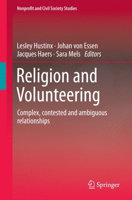 Sara Mels, Jacques Haers, Johan von Essen, Lesley Hustinx - Religion and Volunteering, E-bok