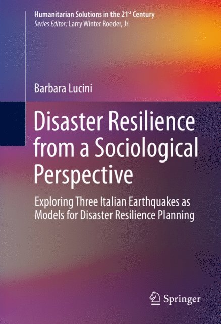 Barbara Lucini - Disaster Resilience from a Sociological Perspective, E-bok