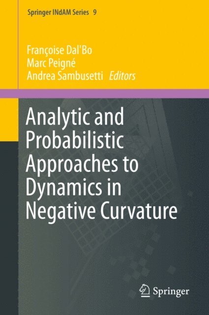 Andrea Sambusetti, Marc Peigne, Francoise Dal'Bo - Analytic and Probabilistic Approaches to Dynamics in Negative Curvature, E-bok. Tillgänglighet: Lägg i varukorg