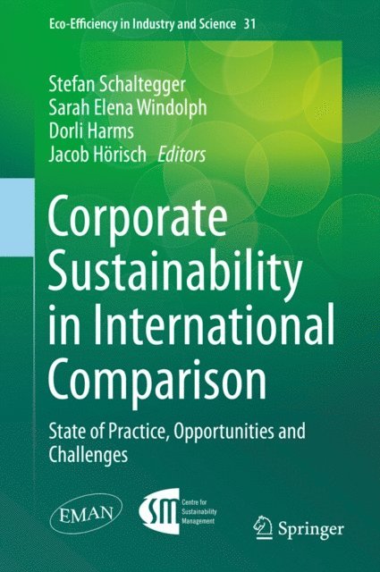 Jacob Horisch, Dorli Harms, Sarah Elena Windolph, Stefan Schaltegger - Corporate Sustainability in International Comparison, E-bok