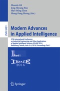 Modern Advances in Applied Intelligence