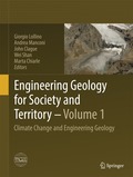 Engineering Geology for Society and Territory - Volume 1