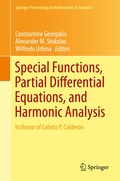 Special Functions, Partial Differential Equations, and Harmonic Analysis