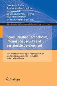 Communication Technologies, Information Security and Sustainable Development