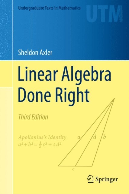 Sheldon Axler - Linear Algebra Done Right, E-bok