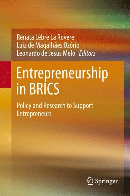 Leonardo de Jesus Melo, Luiz de Magalhaes Ozorio, Renata Lebre La Rovere - Entrepreneurship in BRICS, E-bok