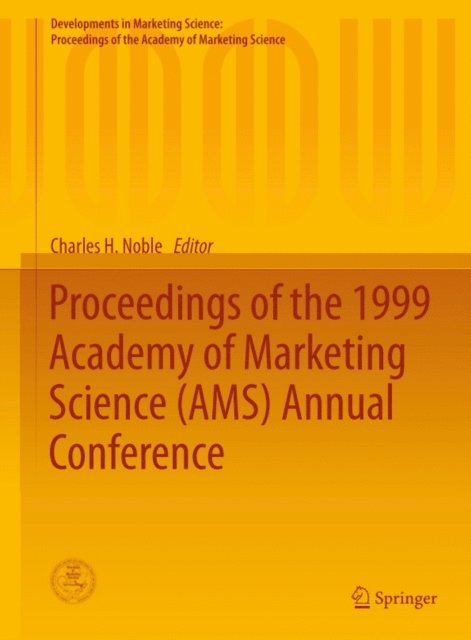 Charles H. Noble - Proceedings of the 1999 Academy of Marketing Science (AMS) Annual Conference, E-bok