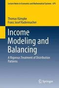 Income Modeling and Balancing