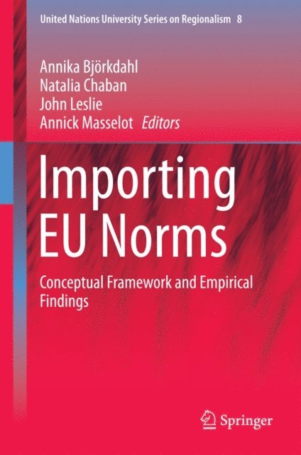 Annick Masselot, John Leslie, Natalia Chaban, Annika Bjorkdahl - Importing EU Norms, E-bok