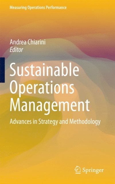 Andrea Chiarini - Sustainable Operations Management, E-bok