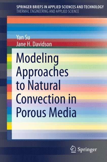Jane H. Davidson, Yan Su - Modeling Approaches to Natural Convection in Porous Media, E-bok