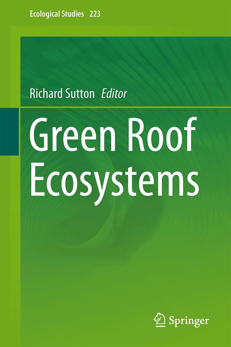 Richard K. Sutton - Green Roof Ecosystems, Inbunden