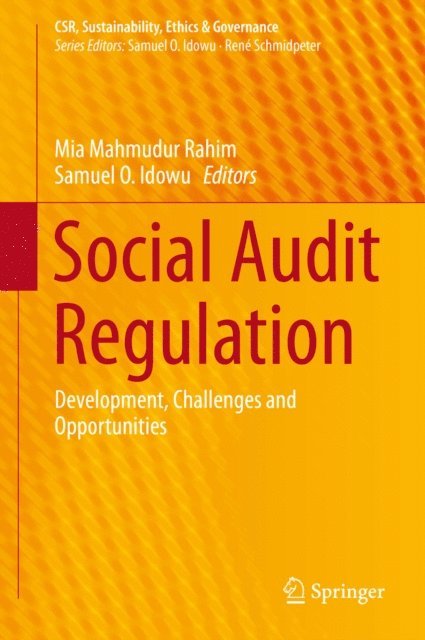 Samuel O. Idowu, Mia Mahmudur Rahim - Social Audit Regulation, E-bok