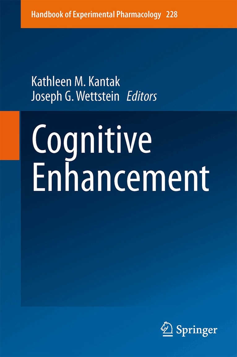 Kathleen M. Kantak, Joseph G. Wettstein - Cognitive Enhancement, Inbunden