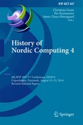 History of Nordic Computing 4