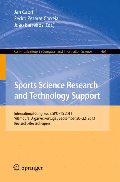 Joao Barreiros, Pedro Pezarat Correia, Jan Cabri - Sports Science Research and Technology Support, E-bok