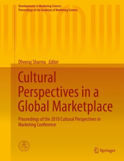 Dheeraj Sharma - Cultural Perspectives in a Global Marketplace, E-bok