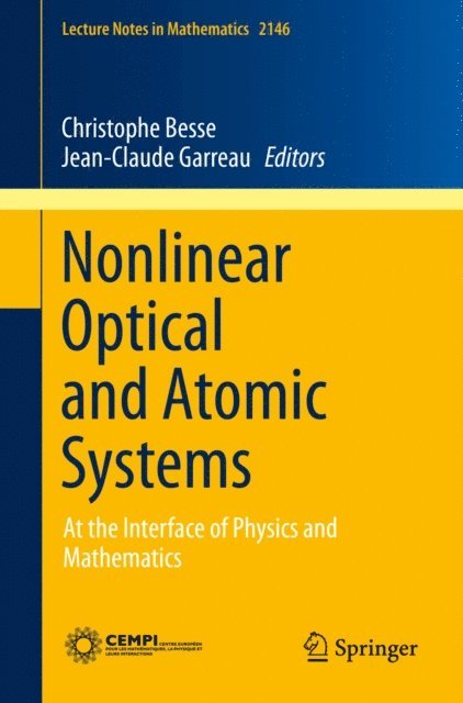 Jean-Claude Garreau, Christophe Besse - Nonlinear Optical and Atomic Systems, E-bok