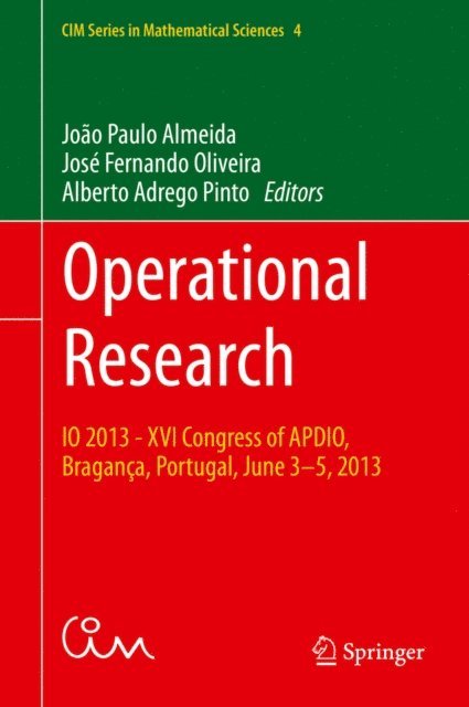 Alberto Adrego Pinto, Jose Fernando Oliveira, Joao Paulo Almeida - Operational Research, E-bok