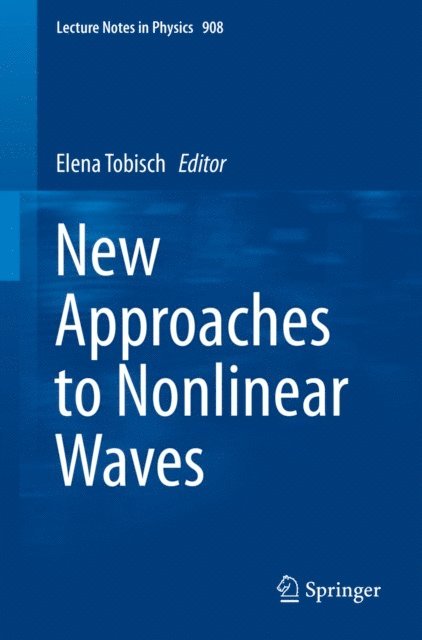 Elena Tobisch - New Approaches to Nonlinear Waves, E-bok