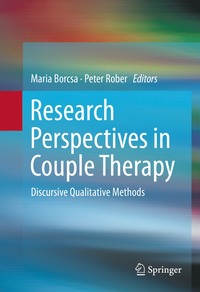 Research Perspectives in Couple Therapy