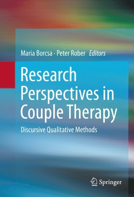 Peter Rober, Maria Borcsa - Research Perspectives in Couple Therapy, E-bok
