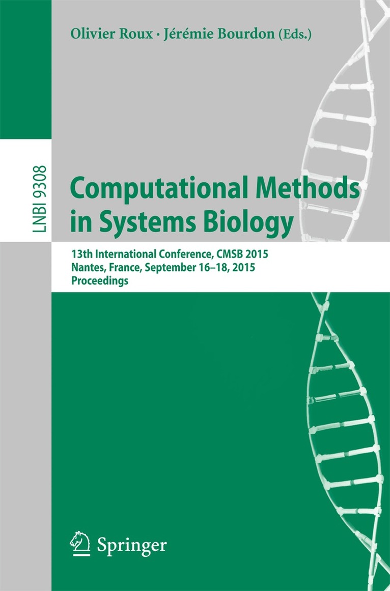 Olivier Roux, Jérémie Bourdon - Computational Methods in Systems Biology, Häftad