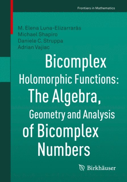 Adrian Vajiac, Daniele C. Struppa, Michael Shapiro, M. Elena Luna-Elizarraras - Bicomplex Holomorphic Functions, E-bok