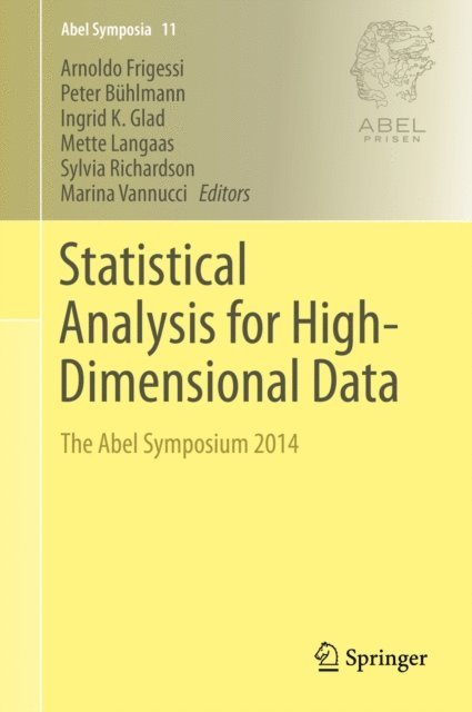 Marina Vannucci, Sylvia Richardson, Mette Langaas, Ingrid Glad, Peter Buhlmann, Arnoldo Frigessi - Statistical Analysis for High-Dimensional Data, E-bok