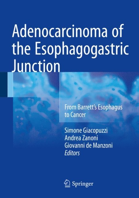 Giovanni de Manzoni, Andrea Zanoni, Simone Giacopuzzi - Adenocarcinoma of the Esophagogastric Junction, E-bok