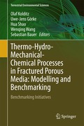 Thermo-Hydro-Mechanical-Chemical Processes in Fractured Porous Media: Modelling and Benchmarking