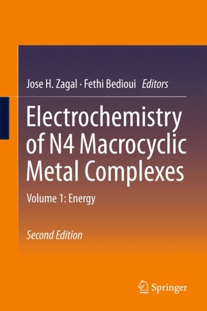 Fethi Bedioui, Jose H. Zagal - Electrochemistry of N4 Macrocyclic Metal Complexes, E-bok