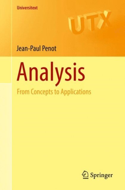 Jean-Paul Penot - Analysis, E-bok