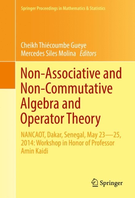 Mercedes Siles Molina, Cheikh Thiecoumbe Gueye - Non-Associative and Non-Commutative Algebra and Operator Theory, E-bok