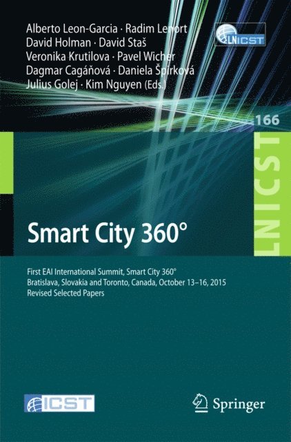 Kim Nguyen, Julius Golej, Daniela Spirkova, Dagmar Caganova, Pavel Wicher, Veronika Krutilova, David Stas, David Holman, Radim Lenort, Alberto Leon-Garcia - Smart City 360(deg), E-bok