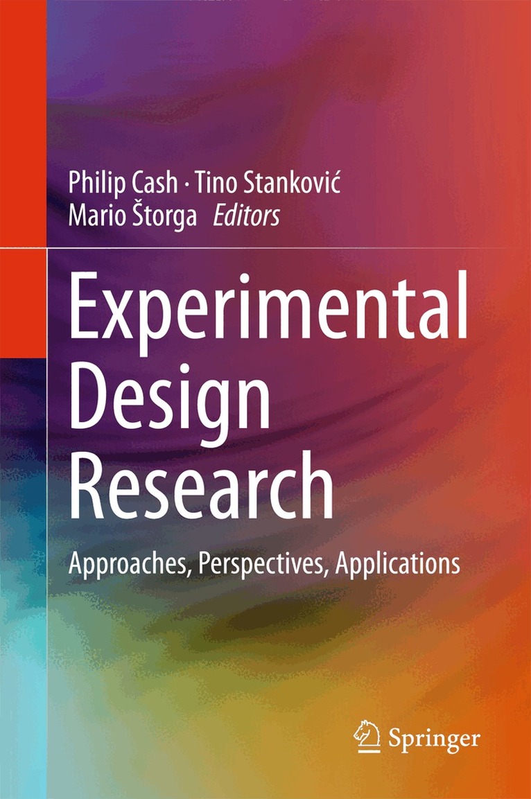 Philip Cash, Tino Stanković, Mario Štorga - Experimental Design Research, Inbunden. Tillgänglighet: Lägg i varukorg