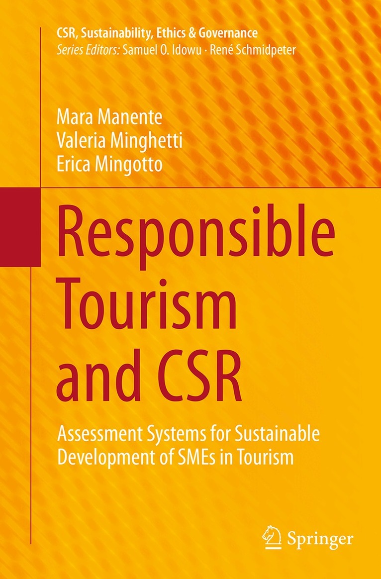 Mara Manente, Valeria Minghetti, Erica Mingotto - Responsible Tourism and CSR, Häftad