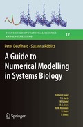 Guide to Numerical Modelling in Systems Biology