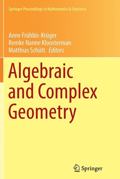 Algebraic and Complex Geometry av Anne Frühbis-Krüger, Remke Nanne Kloosterman, Matthias Schütt